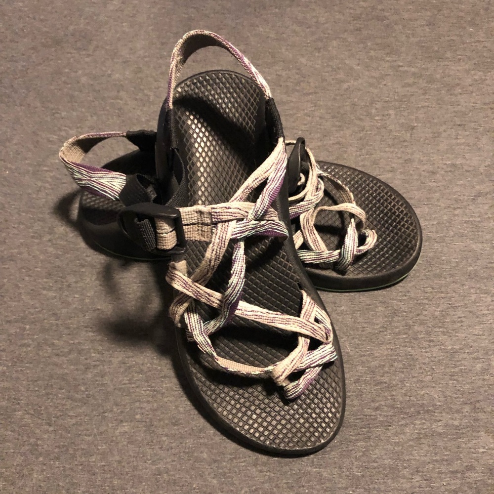 Chacos size 8 double strapped